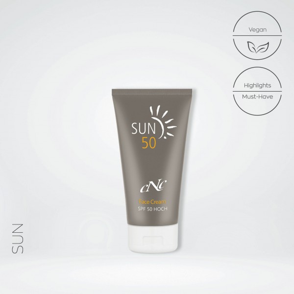 Sun Face Cream, SPF 50, 50 ml