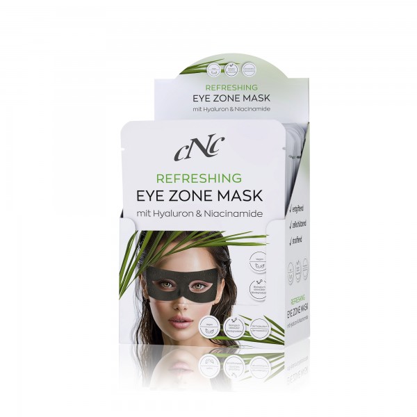 Refreshing Eye Zone Mask mit Hyaluron &amp; Niacinamide, 20 Stk. inkl. Display, 3 + 1